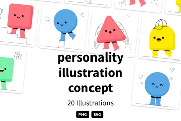 Personality Illustration Pack