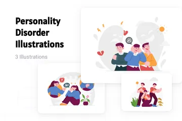 Personality Disorder Illustration Pack