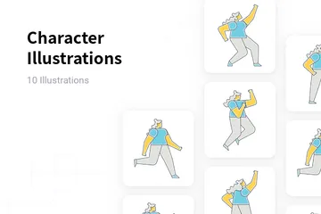 Personnage Pack d'Illustrations