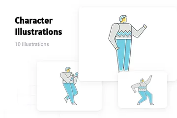 Personnage Pack d'Illustrations