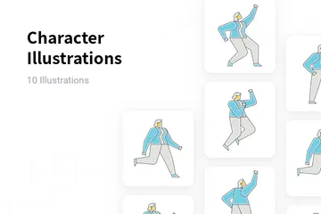 Personnage Pack d'Illustrations