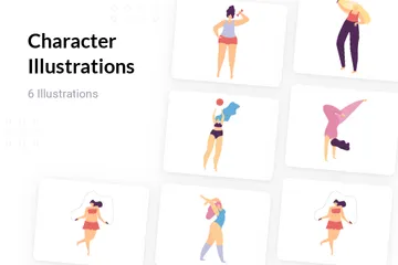 Personnage Pack d'Illustrations
