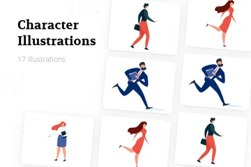 Personnage Pack d'Illustrations