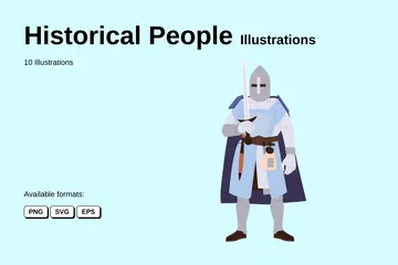 Personnages historiques Pack d'Illustrations