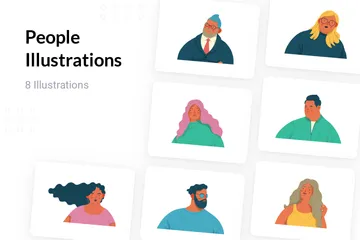 Personnes Pack d'Illustrations