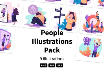 Personnes Pack d'Illustrations