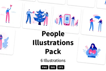 Personnes Pack d'Illustrations