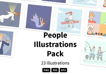 Personnes Pack d'Illustrations
