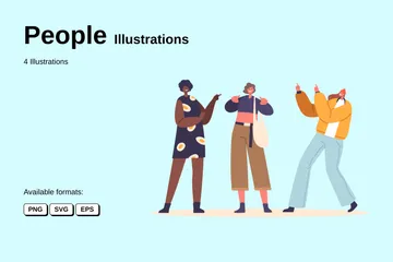 Personnes Pack d'Illustrations