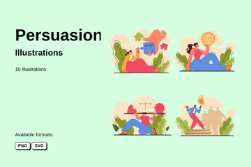 Persuasion Illustration Pack