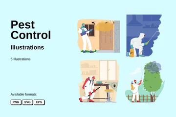 Pest Control Illustration Pack
