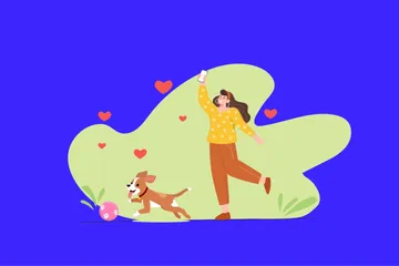 Pet Love Illustration Pack