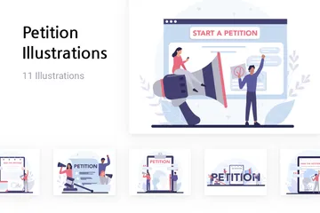 Petition Illustration Pack