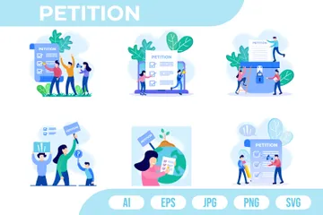 Petition Illustration Pack