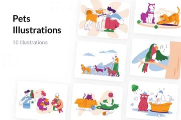 Pets Illustration Pack