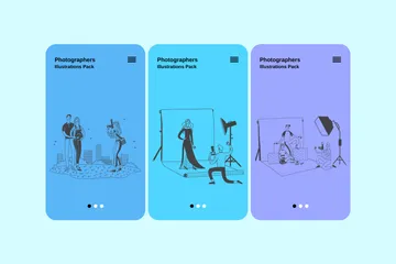 Photographes Pack d'Illustrations