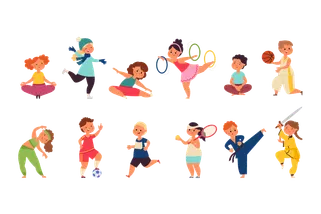 Physical Activity Characters