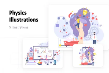 La physique Pack d'Illustrations