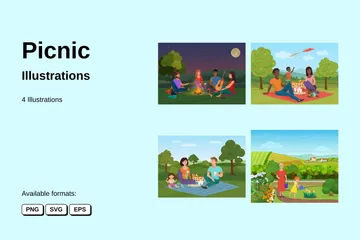 Picnic Illustration Pack