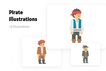 Pirate Illustration Pack