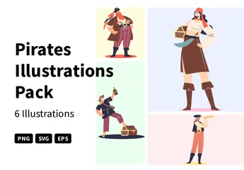 Pirates Illustration Pack