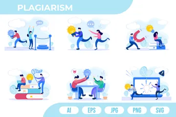 Plagiat Pack d'Illustrations