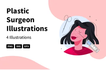 Plastic Surgeon Illustration Pack