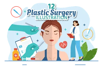Plastic Surgery Illustration Pack