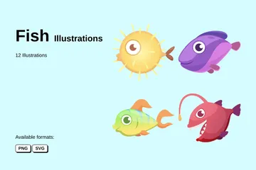 Poisson Pack d'Illustrations