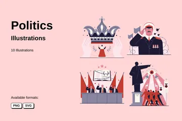 Politics Illustration Pack