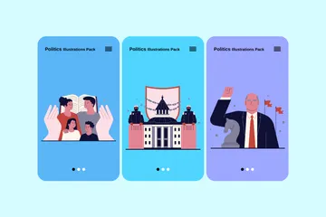 Politics Illustration Pack