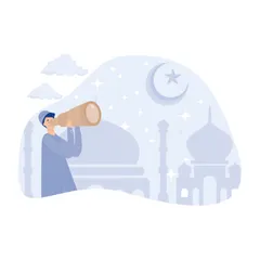 Povo Muçulmano Pacote de Ilustrações