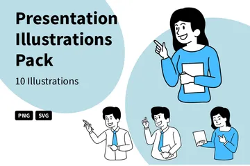 Präsentation Illustrationspack