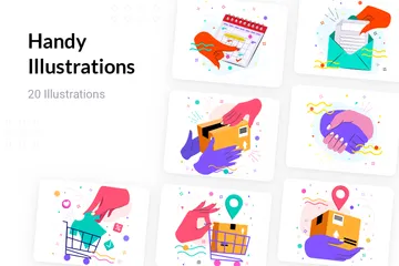 Pratique Pack d'Illustrations