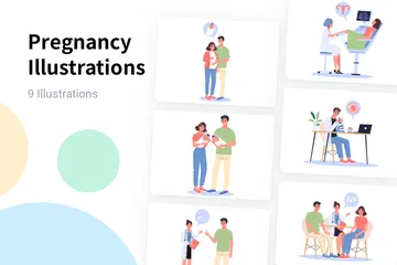 Pregnancy Illustration Pack