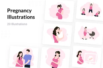 Pregnancy Illustration Pack