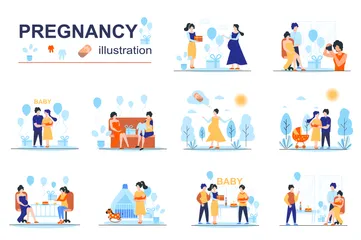 Pregnancy Illustration Pack