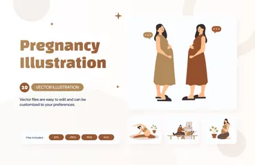 Pregnancy Illustration Pack