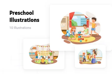Preschool Illustration Pack