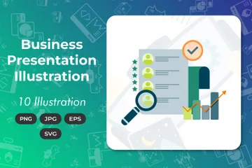 Présentation d'entreprise Pack d'Illustrations