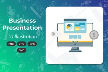 Présentation d'entreprise Illustration Pack