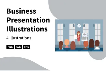 Présentation d'entreprise Pack d'Illustrations