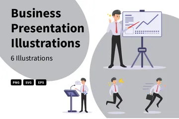 Présentation d'entreprise Pack d'Illustrations