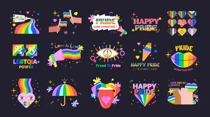 PRIDE MONTH Illustration Pack