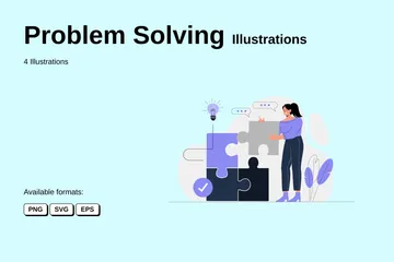 Problem Solving Illustration Pack