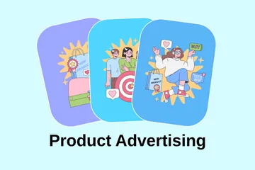Product Advertising Illustration Pack