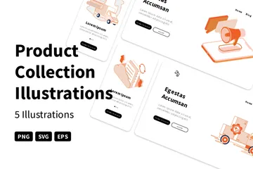 Product Collection Illustration Pack