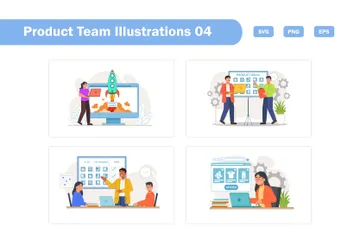 Product Team Illustration Pack