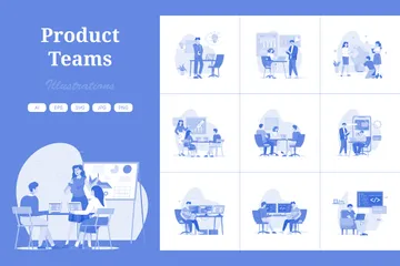 Product Teams Illustration Pack