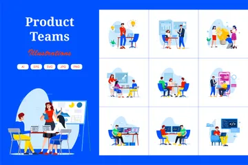 Product Teams Illustration Pack